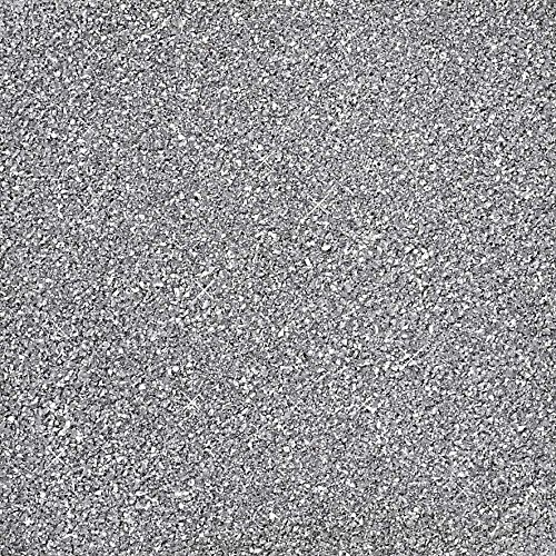 GLITTER - GLASSAND 0,1 - 1 mm. 1 kg. Glittersand, Streudeko. 1000 g in SILBER -92