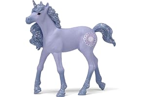 schleich BAYALA | Einhorn Fohlen Iris 70861 | detailgetreue, Fantastische Figuren | tolles Geschenk für Mädchen und Jungen | wunderschöne Sammelfiguren | Spielfigur ab 5 Jahren | 9 x 2 x 9 cm