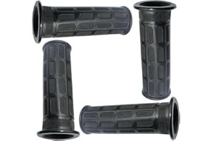 THIREI Asas de Carretilla, 25 mm Mangos para Carretilla de Rueda, Tubos Redondos, Adecuado para Bicicletas, Triciclos, Scooters, Motocicletas, 4 Piezas