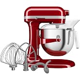 KitchenAid Heavy Duty Kaldırılabilir Kaseli Stand Mikser, Empire Red, 6,6 L