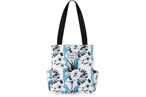HAWEE Donna Borsa Tote con Zip Leggera Borsa a Tracolla Casual Borsa a Mano Moda Borsa a Spalla Grande Borsa della Spesa Impermeabile Borsetta per Viaggio Scuola Lavoro Quotidiano Vita Yoga Spiaggia
