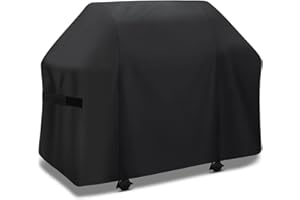 NOMIOU Pokrowiec na grilla 165 cm do grilla Weber Genesis 400 Series 4-palnikowy, wytrzymały i wodoodporny, pokrowiec PU do Weber Genesis E435, E410, E440 (165 dł. x 63 szer. x 113 wys. cm)