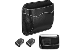 sdhiiolp Organizador lateral para asientos de coche, organizador de asiento de coche, organizador universal para asientos de coche, bolsillos laterales universales para teléfonos móviles, cartera,