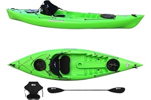 Kayak Privat, canoa 1 posto Big Mama Kayak da 295 cm, 2 gavoni, 100% made in Italy