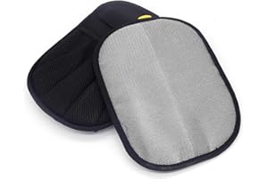 Hyuceng Guanto Peli Gatto e Cane Bifacciali, Guanto Rimuovi Peli Animali Elettrostatico, Riutilizzabile e Lavabile, Guanto Peli Variabile per Vestiti, Divani, Tappeti, Sedili Auto (1)