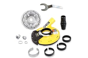 FANZTOOL Disque Diamant à Meuler Béton 125mm + Capot de protection Meuleuse Angulaire