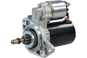 BESTPRICE Anlasser 12V 1, 1 kW Starter Kompatibel mit SEAT CORDOBA, IBIZA, TOLEDO, VW CADDY I (14), CORRADO, GOLF 1 Cabrio (155), GOLF 2, GOLF II Van (19E, 1G1), JETTA, PASSAT B3/B4, TRANSPORTER T4