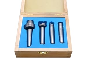 Oudtinx Woodworking Wood Lathe Drive Center 4pc Set, 2MT Mount