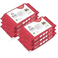 Mylo Care Gentle Baby Wipes (With Lid - Pack of 6), Soft Cleansing Baby Wipes with 98% Pure Water, Organic Coconut Oil & Neem (80 wipes x 6 packs) | Ideal For Your Baby's Daily Skin Care Routine | Free from Parabens and Soap