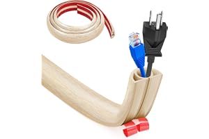 Flexibel liten kabelkanal kabelbro golv, golv kabelkanal, 1 m x 2 cm slangbro golv kabelskydd, kabelkanal golv platt kabelsky