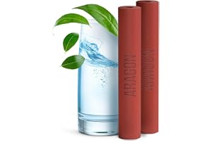 Aragon Patron för Geyser Euro Tap Filter, Geyser Euro Filterbyte, Förpackning om 2 (6000L)