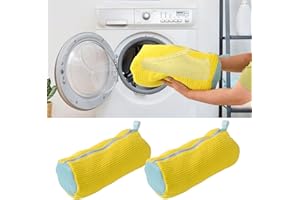 YAOZUP Worki do prania butów, 2 sztuki worków do prania, siatka na pranie z zamkiem błyskawicznym, worek do prania butów, worek do prania butów typu sneaker, worek do prania butów