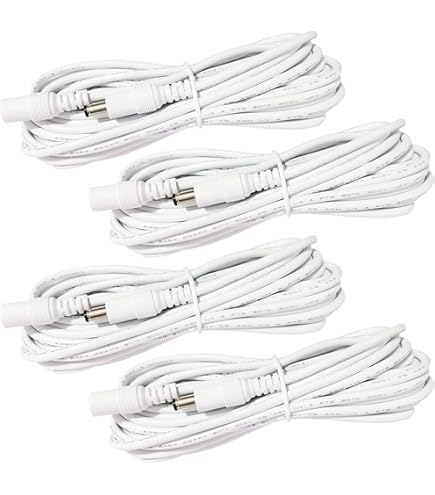 Liwinting 2pcs 5 Mètres Câble D'extension D'alimentation | FindTheDeal