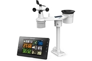 Centre météorologique WiFi BRESSER Profi-WSC avec capteur 7 en 1