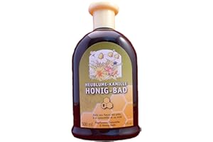 BIENEN-DIÄTIC GMBH Heublume Kamille Honig Bad 500ml Pflegebad, Schaumbad | Einfach mal die Seele baumeln lassen | Entspannung pur!