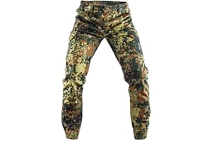 MOKBAY Cargohose Herren Stretch Security Militär Camouflage Arbeitshosen Männer Tactical Taktische Baggy Outdoor Hosen