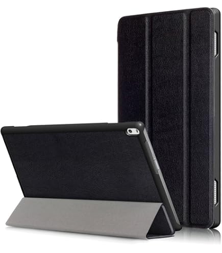 ZZOUGYY Lederhülle Für Lenovo Tab 4 10 / Tab 4 10 Plus – Schlankes Folio-Cover Mit Standfunktion