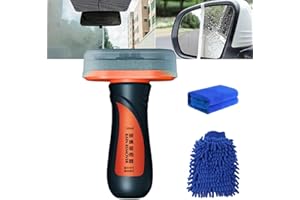GLSAYZU Multifunktionale Kfz-Ölfilm-Reinigungsbürste, Kfz Ölfilmreiniger, Ölfilm-Entferner Für Windschutzscheiben, Ölfilm-Entferner Für Glas, Windschutzscheibenreiniger & Ölfilm-Entferner (1PC-A)