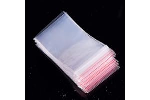 AROHANA 500 Bolsas Con Cierre Zip | Bolsas De Plastico Transparente | Bolsas Celofan Transparente Zip | Bolsas Autocierre | Bolsas Peque?as Plastico | Diferentes Tama?os | Bolsas Transparentes 4x6cm