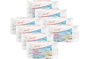 ZAMA4ZINGO Jeden Tag Feuchtes Toilettenpapier Sensitive 70 Tücher | Parfümfrei, pH Hautneutral, 100% Biologisch abbaubar | für eine mildende und hygienische Reinigung (8er Pack)