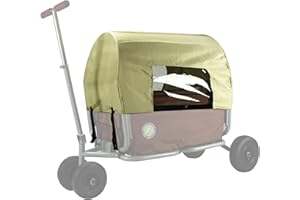 ‎BEACHTREKKER Sun canopy (Sun Shade – Not The Handcart, Farbe Beige for Folding Handcart Beachtrekker Life)