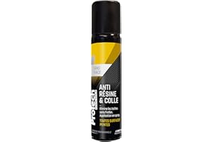 ProTech - Anti Résine et Colle pour Voiture - Toutes Surfaces Peintes - Élimine les Tâches - Sans Trace - Spray de 80 mL