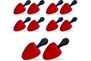 DELFA Completo di 5 paia Tendiscarpe di schiuma morbida Greta per scarpa decolte e col tacco, nuova combinazione di colori