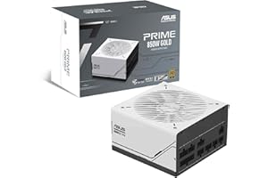 ASUS Prime AP-850G – Bloc d'alimentation PC (850 Watt, 80 Plus Gold, ATX 3.1 Compatible, PCIE 5.1, Ventilateur Double roulement à Billes)