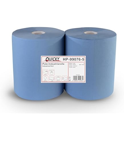 TORK - Asciugamani Di Carta Multiuso Extra Resistenti (blu), Modello: W - Foto 3