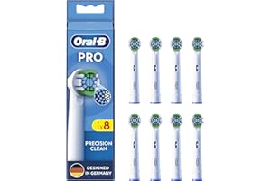 ‎ORAL-B Oral-B Pro Precision Clean Końcówki do szczoteczek elektrycznych, opakowanie 8 sztuki