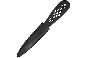 Mythrojan Couteaux en bois, Athame Wiccan Couteau en bois fait à la main Pagan Witch Wizard Wicca pour païen, Wiccan, pratiques cérémonielles Couteau en bois Vinatge médiéval - Noir