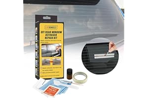 AIYING Réparation Dégivrage, Répare Les Grilles Endommagées du Désembuage la Lunette arrière du véhicule, Kit Dégivreur Désembuage Pare-Brise Voiture Conducteur Vitre Arrière, Facile à Utiliser