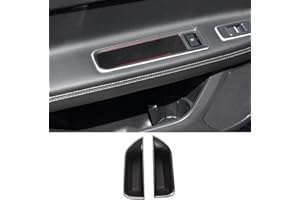 YIWANG ABS Plastic Blcak Inner Car Door Storage Box Holder For XF 2008-2015 Car Accessory