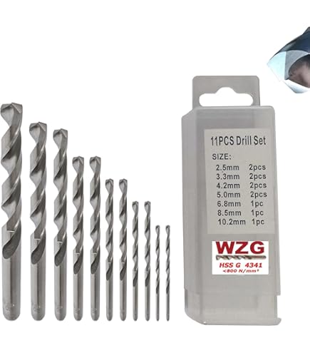 QUARKZMAN Spiralbohrer 16mm - HSS Metallbohrer Mit Reduziertem Schaft (2 Stück)