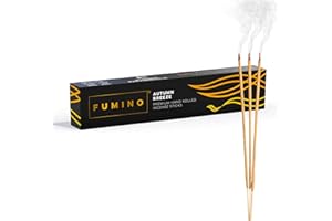 Fumino Incenso Bastoncini Freschi Fatti a Mano Fragranza Brezza Autunnale - Incensi Naturali - 1 Scatola, 14 Bastoncini (15g) - Masala, Agarbatti Profumati Rilassanti per Meditazione