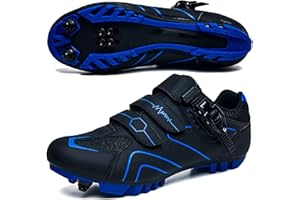 GZQIAWY Cyclisme VTT Chaussures Hommes Sport Route Taquet Route Dirt Bike Vitesse Plat Sneaker Racing Femmes VéLo Montagne SPD VéLo