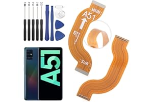 RongZy Flat Flex Cable Compatible with Samsung Galaxy A51 A515F Mainboard Flex Cable for Samsung Galaxy A51 A515F Motherboard Connection Replacement