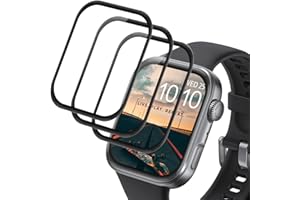 Beukei 3 Stück Schutzfolie für HUAWEI Watch FIT 4 Panzer Schutzglas, handyglas, 9H Härte, Anti-Kratzen screen protector Film