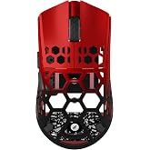 Hawk Gaming HM620 8K Hz 30000 DPI Tri-Mode Kablosuz/Bluetooth Siyah Kırmızı Gaming Mouse