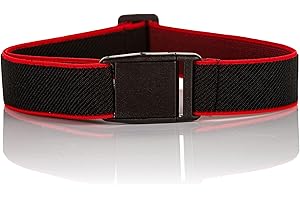 Olata Ceinture Élastique pour Enfants avec Boucle en Plastique – Entièrement Réglable pour les 1-15 Ans