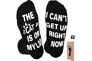 WYTartist Mens Funny Socks With Grippers Non-Slip, Novelty Gifts For Dad Husband Grandpa, Idea For Birthday Fathers Day Christmas Gifts