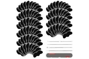 RBLEOTE 100 Stück Mitesserentferner Stripes, Nasenstrips Mitesser, Black Head Remover For Nose, Kommt mit Blackhead Remover Tool - Geeignet für Alle Hauttypen, Öffnet Die Poren, für Männer und Frauen