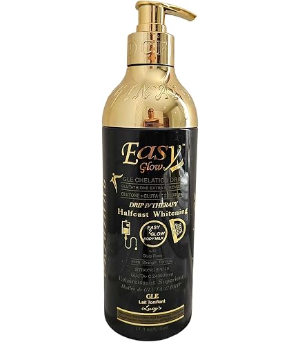 Easy Glow Half Cast Exfoliating Lightening Body Wash 1000ML Beauty