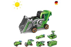 HSP Himoto 7 in 1 - Kit solare elettrico per costruzione pedagogica fai da te, con accessori scientifici, azionamento tramite luce solare o batterie