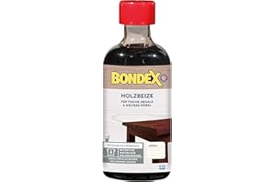 BONDEX Mordente per Legno all'Interno Non trattato, Bianco, 0.25 kg, la confezione può variare
