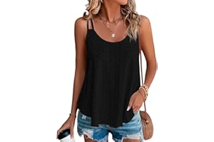 Tomatofrydan Canotta Estiva da Donna,Camicette da Donna,Base Tank Top Casual Senza Maniche Camicette Canotta Maglietta Tops