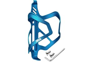 CNCLOL Bike Water Bottle Holder,Lightweight Aluminum Bicycle Bottle cage Shockproof Design,Cycling Drink Cup Holder for Road Mountain BMX Kids Gravel Bike Cycle.（black/red/blue/orange/purple）