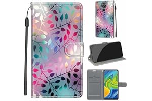 TOMYOU Funda con Tapa para Xiaomi Redmi Note 9 - Carcasa Magnética Tipo Libro