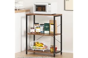 SogesHome SH-CZJYB-SJ03 - Estantería de 3 niveles para el hogar, resistente, 60 x 30 x 75 cm, SH-CZJYB-SJ03