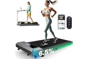 ORISYN Walking Pad Laufband für Zuhause: Bluetooth Laufbänder 1-6 km/h Treadmill for Home mit 2.25HP Motor - Keine Aufbau Erforderlich